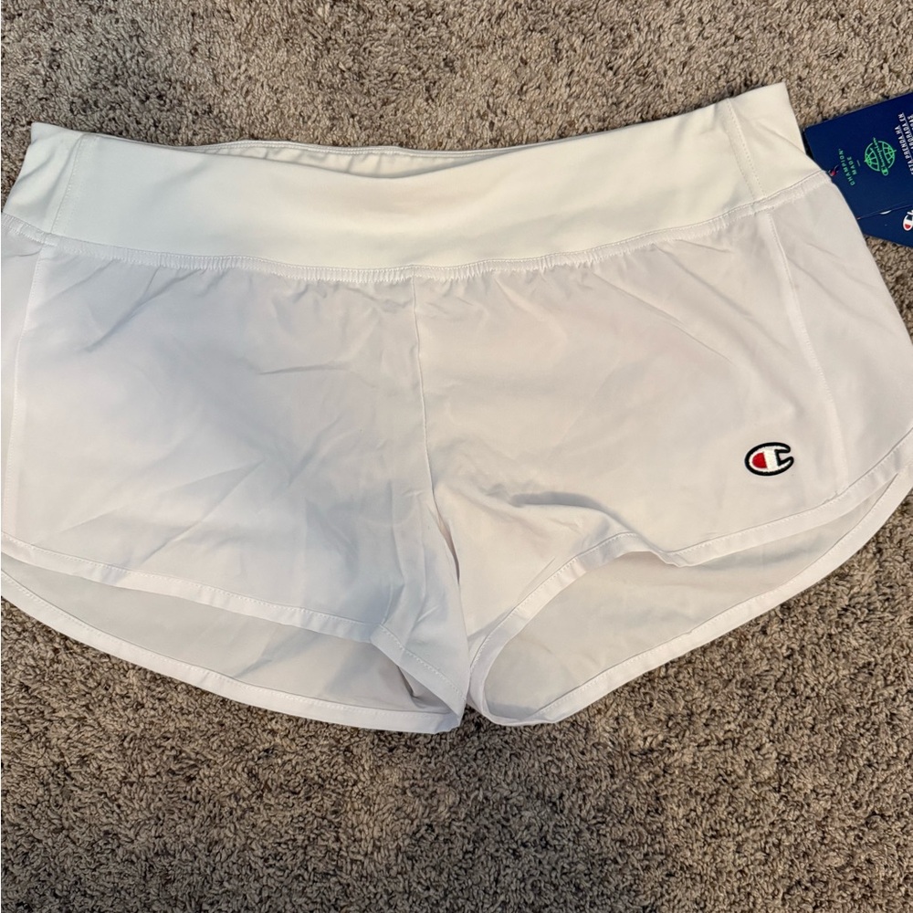 Champion Women's Athletic Shorts in White